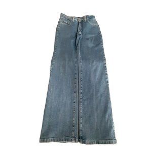 YNxDJ Jeans Womens Size 4 P Lift Tuck Technology Blue Straight Made in the USA D